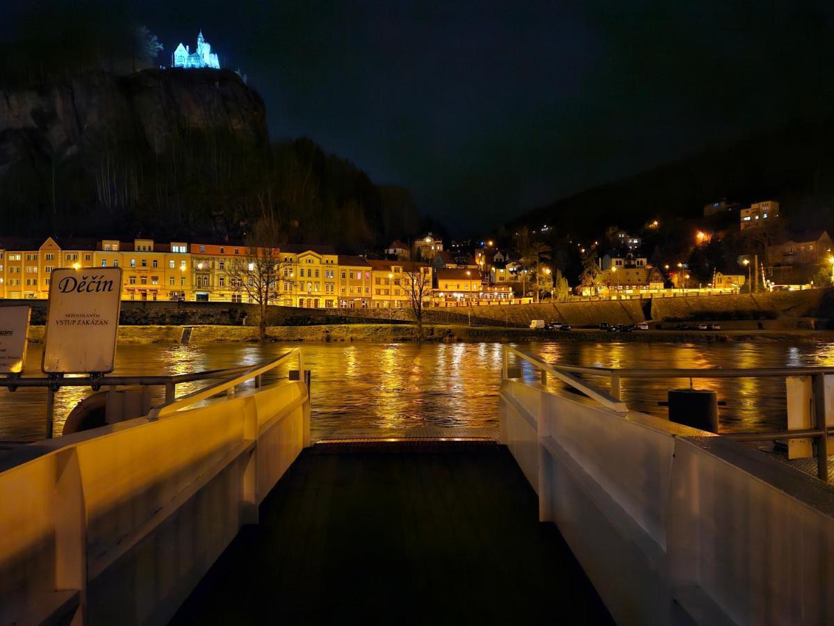 Apartman U Labe Decin Buitenkant foto